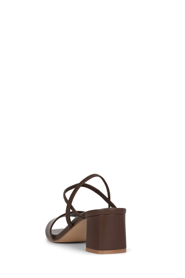 Jeffrey Campbell ADAPT Heeled Sandal Coffee