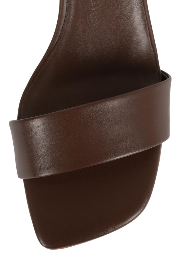 Jeffrey Campbell ADAPT Heeled Sandal Coffee