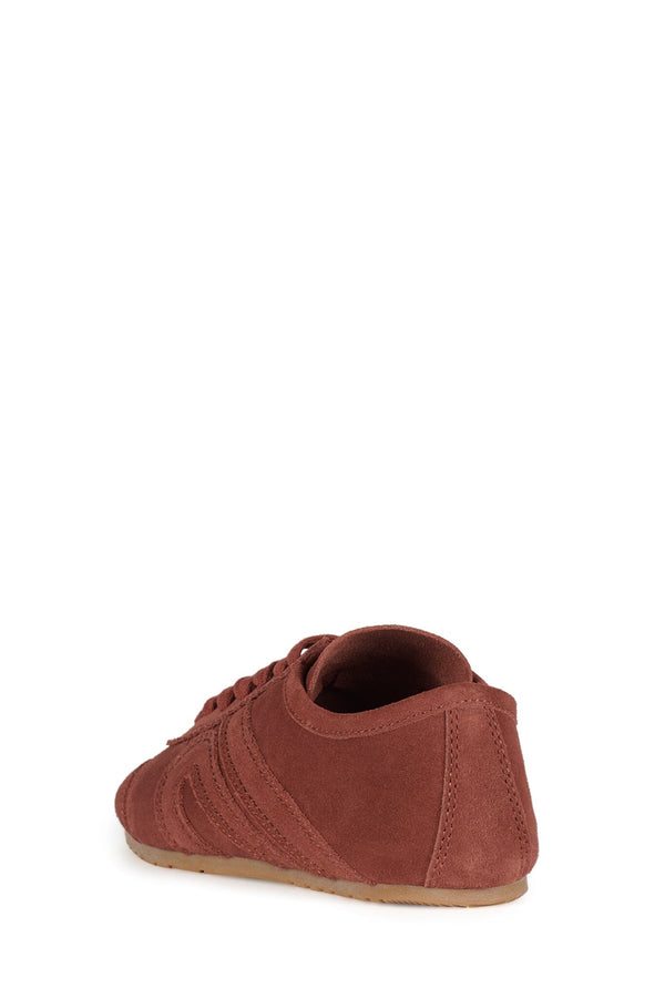 Jeffrey Campbell ALETA Sneaker Rusty Red Suede