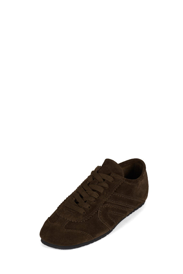 Jeffrey Campbell ALETA Sneaker Sepia Suede