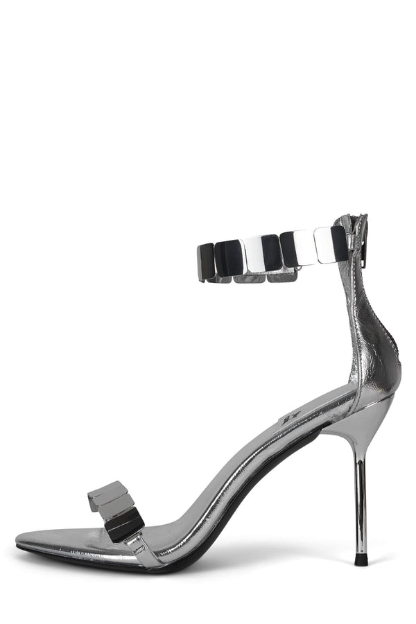 jeffrey campbell ANATH Heeled Sandal Silver Silver