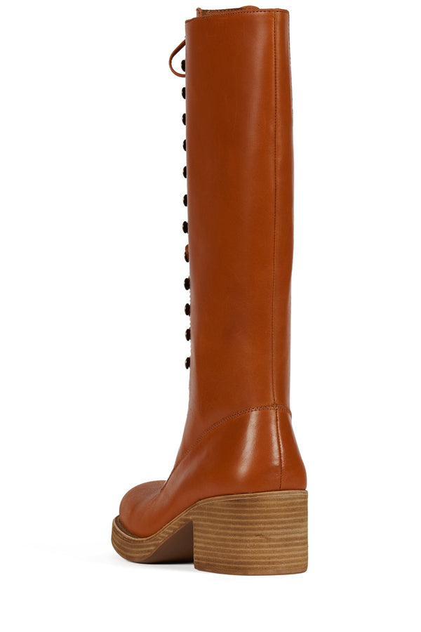 Jeffrey Campbell ANDRI Knee-High Boot Tan