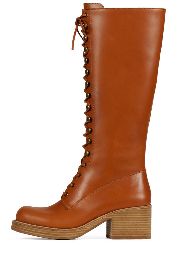 jeffrey campbell ANDRI Knee-High Boot Tan
