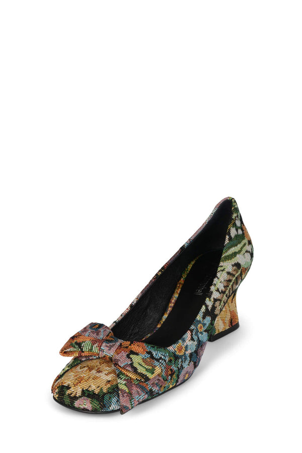 Jeffrey Campbell ANNELIESE Pump Floral Tapestry