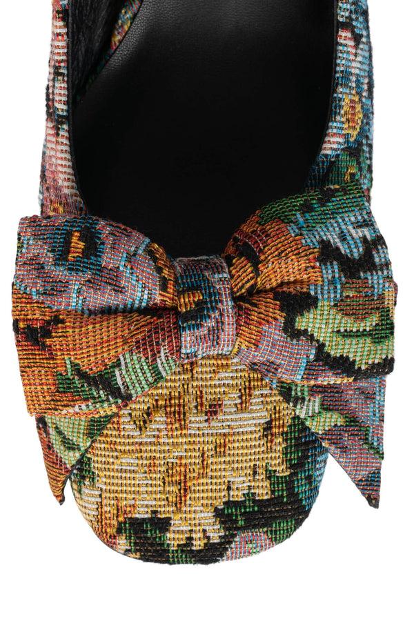 Jeffrey Campbell ANNELIESE Pump Floral Tapestry