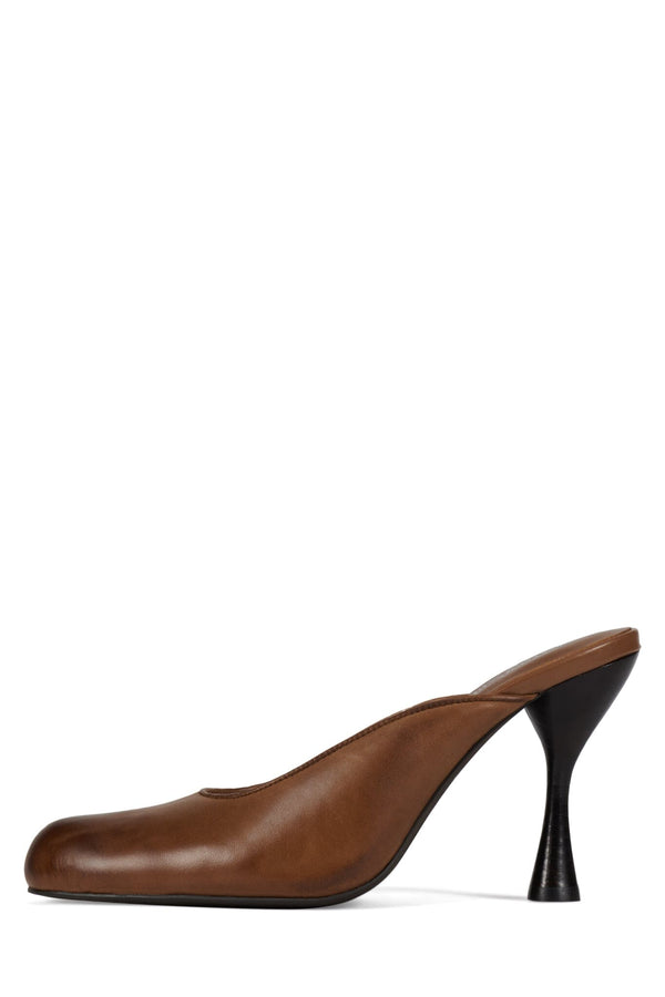jeffrey campbell AUDRINA Heeled Mule Brown Ruboff