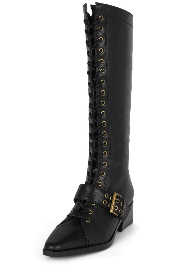 Jeffrey Campbell BIOME Knee-High Boot Black