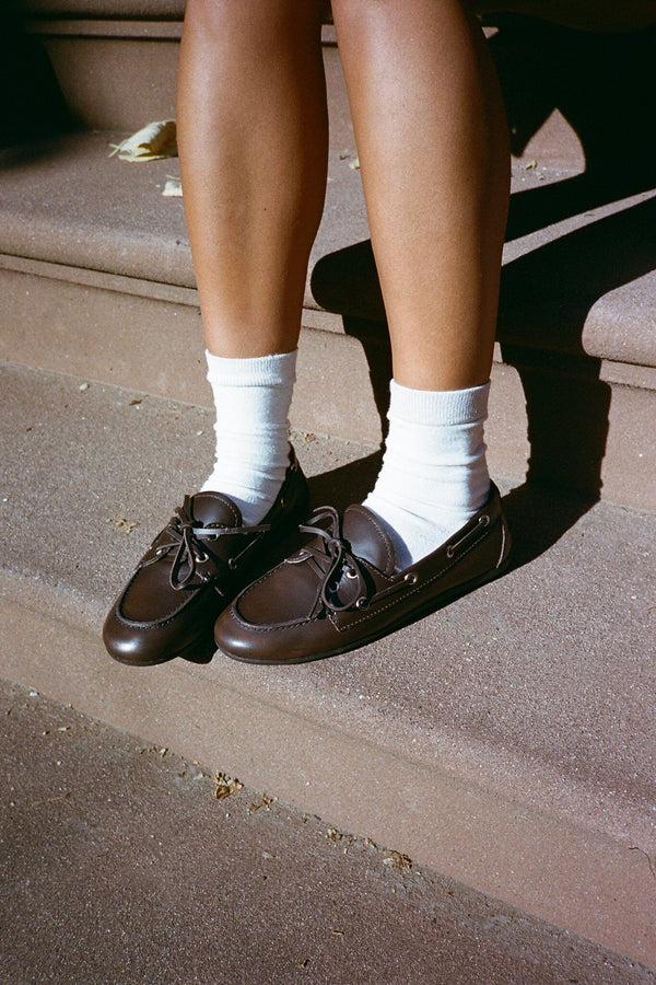 Jeffrey Campbell BOAST Loafer Brown Brush