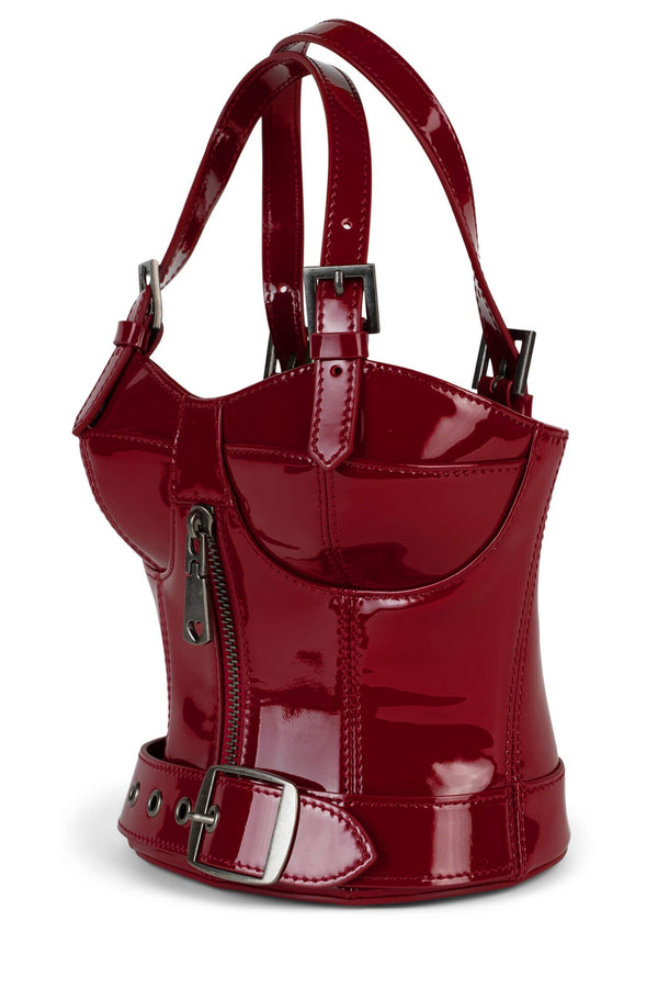 Jeffrey Campbell BODICE Bag Cherry Red Patent