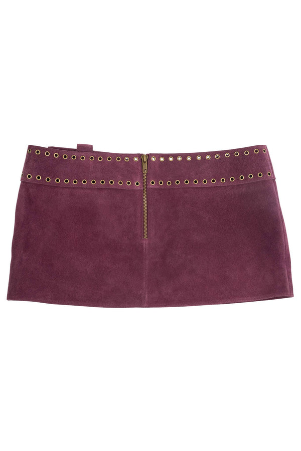 Jeffrey Campbell BOLSITA SKIRT Skirt Berry Suede