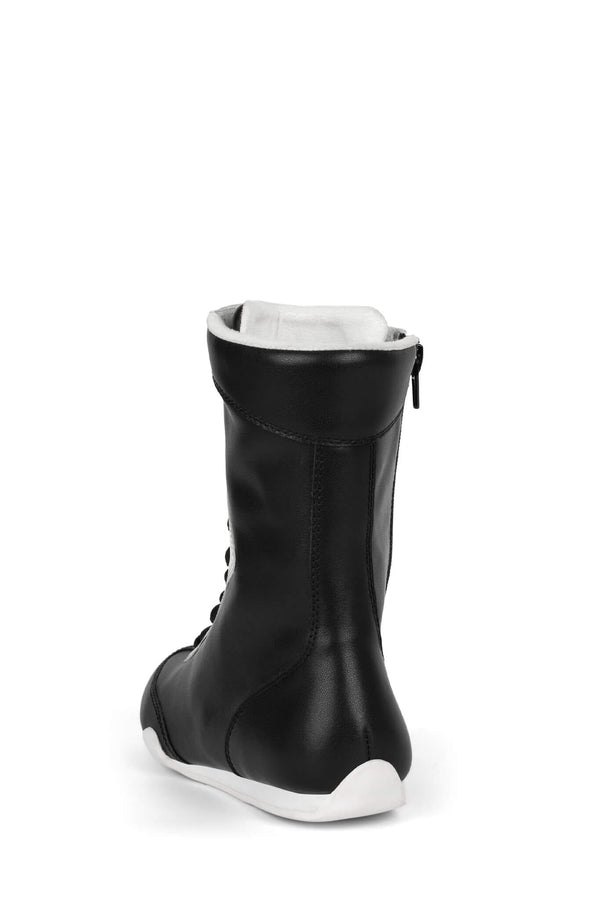 Jeffrey Campbell BOXING-LO Sneaker Black White