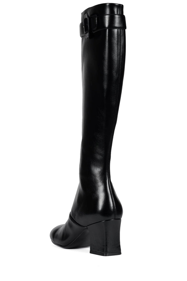 Jeffrey Campbell BRATTY Knee-High Boot Black