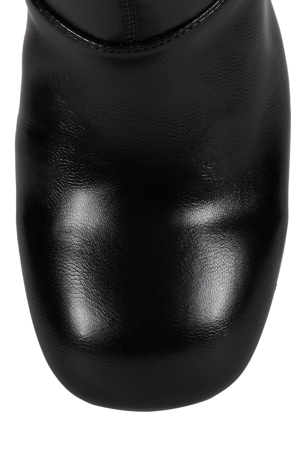 Jeffrey Campbell BRATTY Knee-High Boot Black