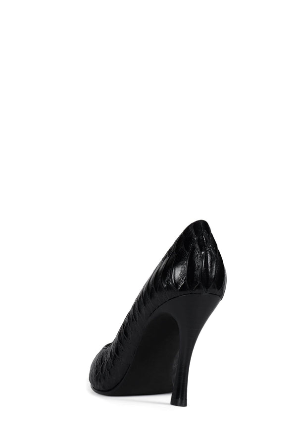 Jeffrey Campbell BUSY-GIRL Pump Black Snake