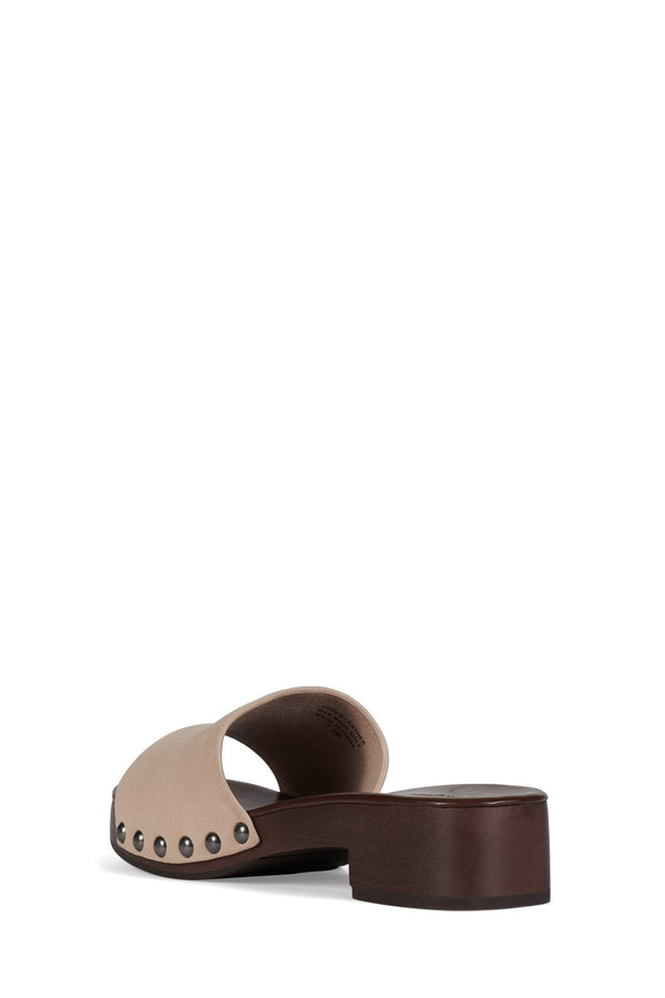 Jeffrey Campbell CAMBRIE Heeled Sandal Beige Suede