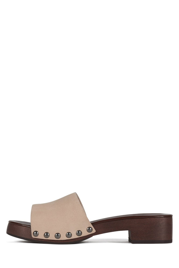 jeffrey campbell CAMBRIE Heeled Sandal Beige Suede