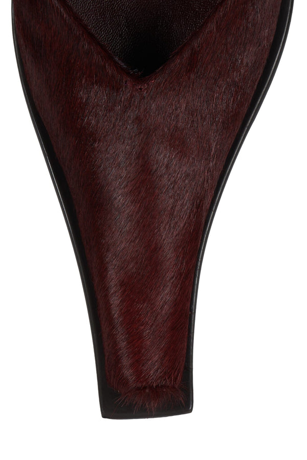 Jeffrey Campbell CENTAURI-F Pump Wine Long Hair