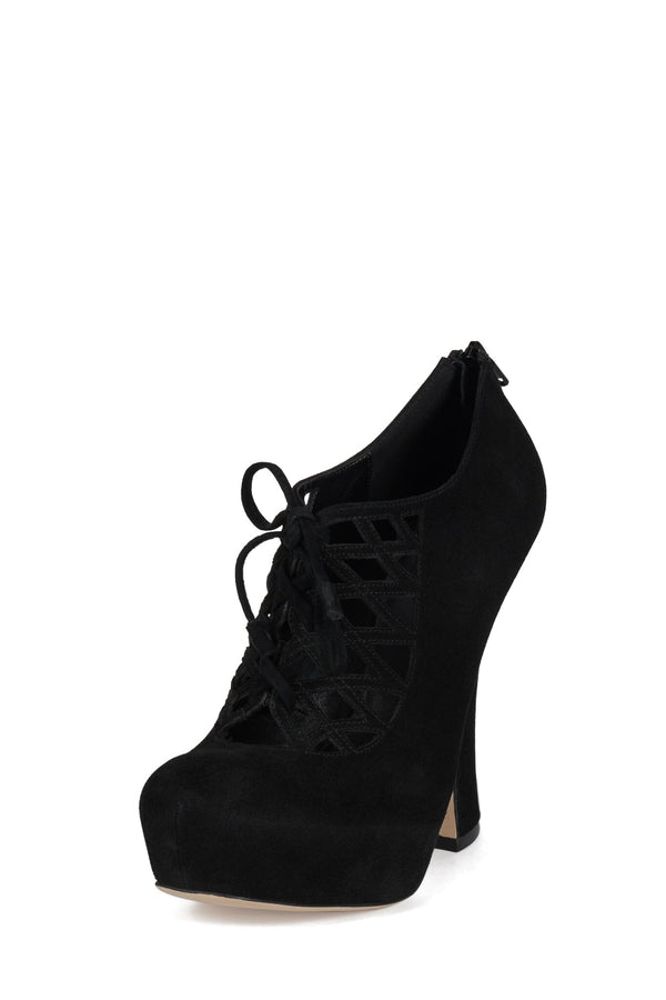Jeffrey Campbell CHESIRE Platform Pump Black Suede