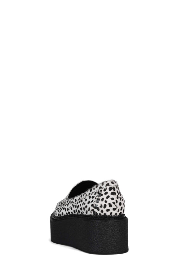Jeffrey Campbell CHOUX-NB-F Black White Dot