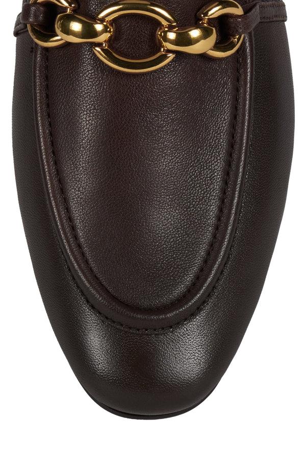 Jeffrey Campbell CLERK Loafer Brown Gold