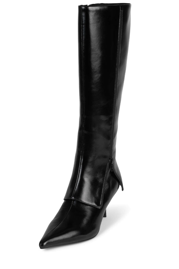 Jeffrey Campbell COVER-UP Knee-High Boot Black