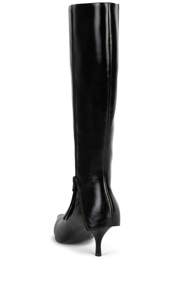 Jeffrey Campbell COVER-UP Knee-High Boot Black