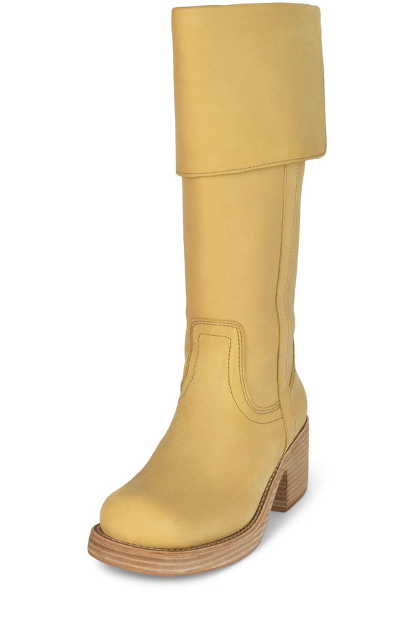 Jeffrey Campbell CYRENE Knee-High Boot Yellow