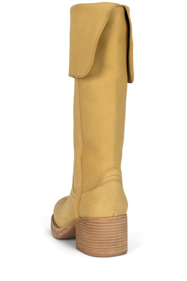 Jeffrey Campbell CYRENE Knee-High Boot Yellow