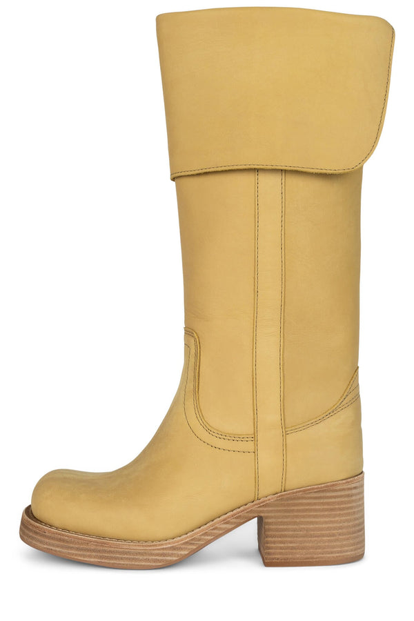 jeffrey campbell CYRENE Knee-High Boot Yellow
