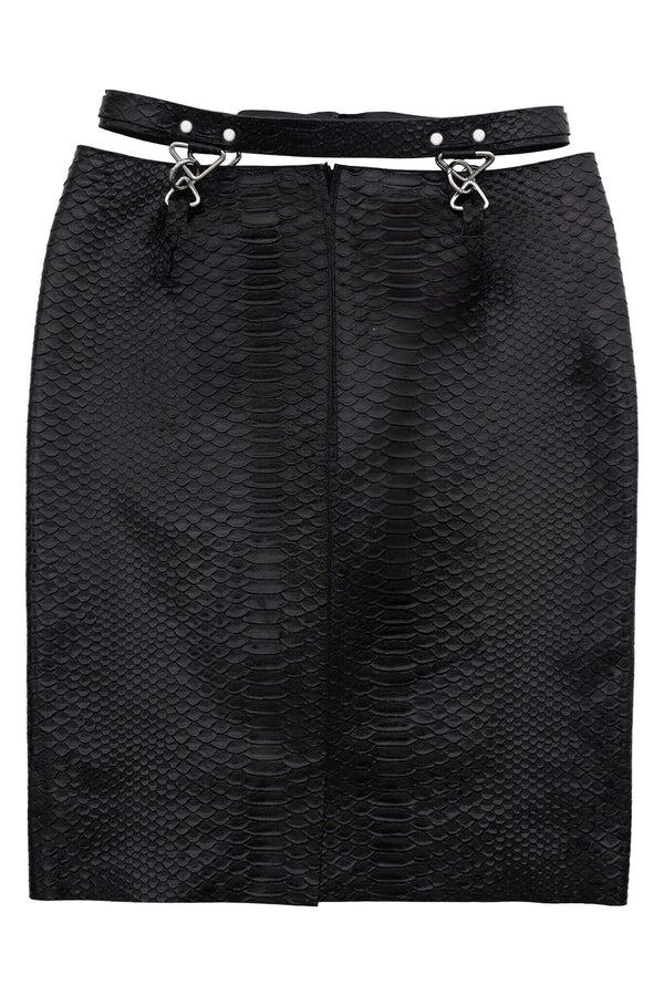 Jeffrey Campbell DEMITRIA SKIRT Skirt Black Snake