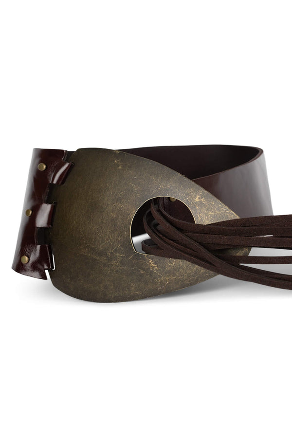 jeffrey campbell DONT-DARE BELT Belt Brown Bronze