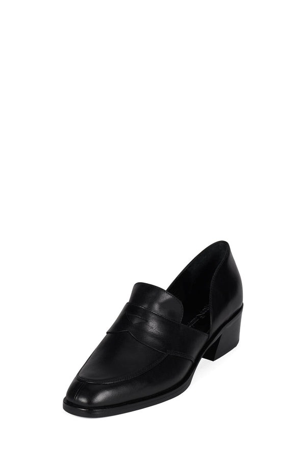 Jeffrey Campbell EMPIRICAL Heeled Loafer Black
