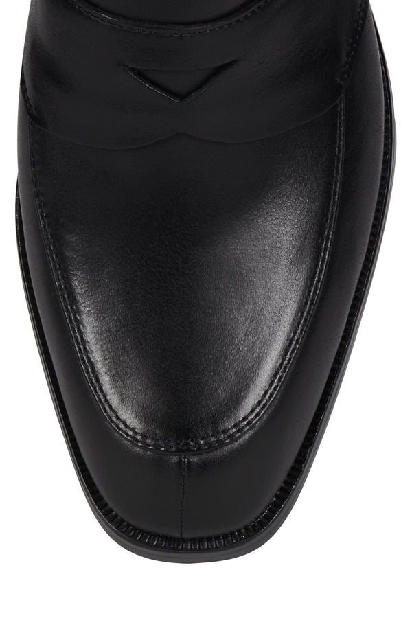 Jeffrey Campbell EMPIRICAL Heeled Loafer Black