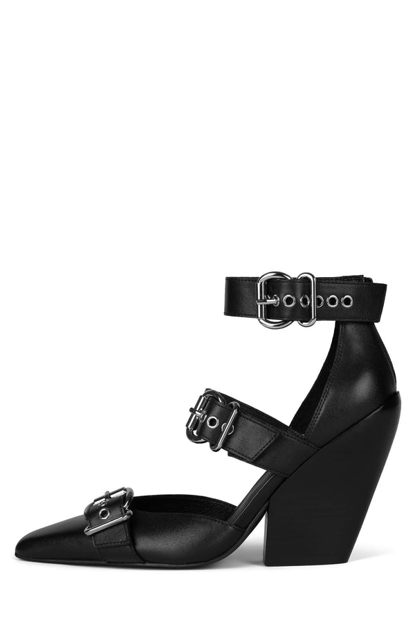 jeffrey campbell EVANDER Pump Tan Silver