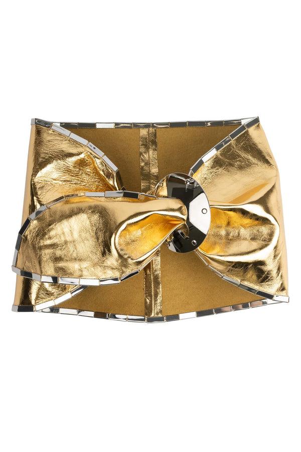 Jeffrey Campbell EVEN-BIGGR BELT Belt Gold