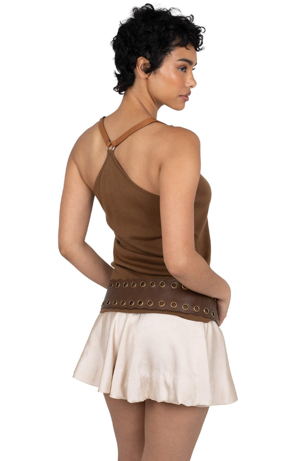 Jeffrey Campbell FIXTURE BELT Belt Brown Bronze