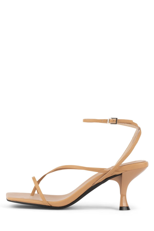 jeffrey campbell FLUXX Heeled Sandal Nude