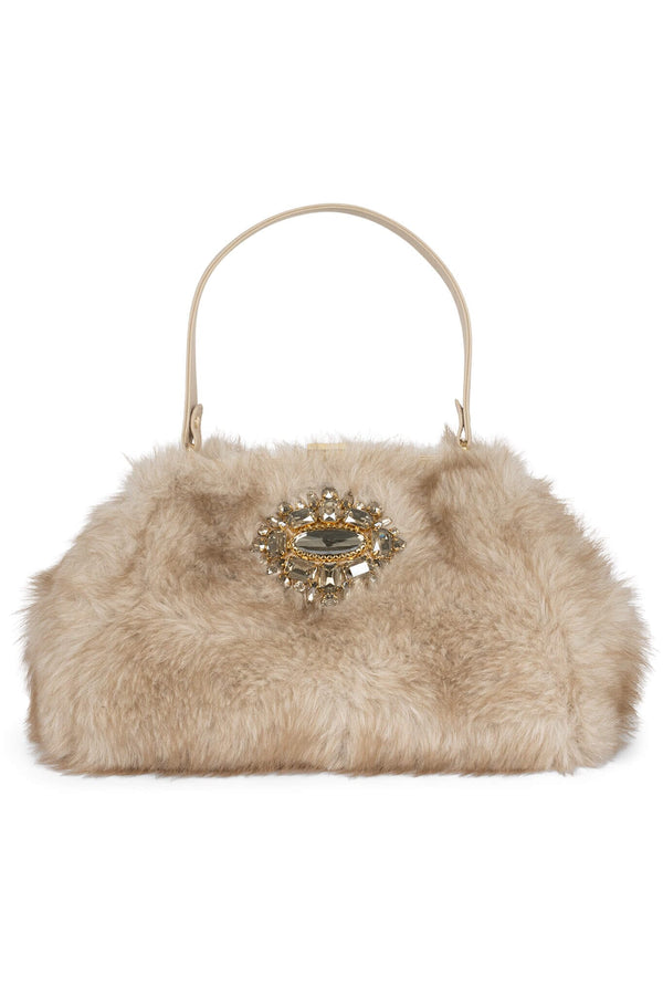 jeffrey campbell GABOR-F Bag Beige Combo