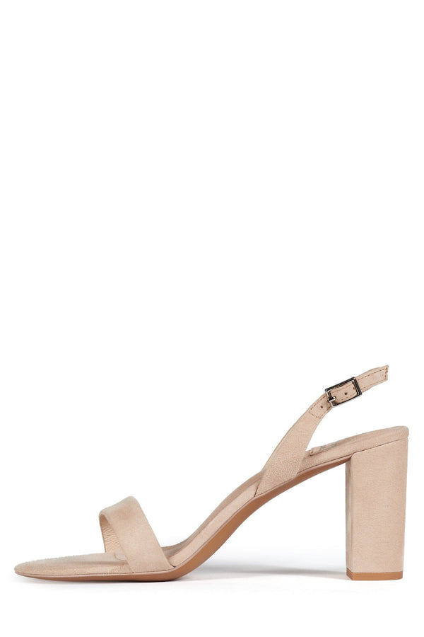 jeffrey campbell GO-TO Heeled Sandal Beige Suede