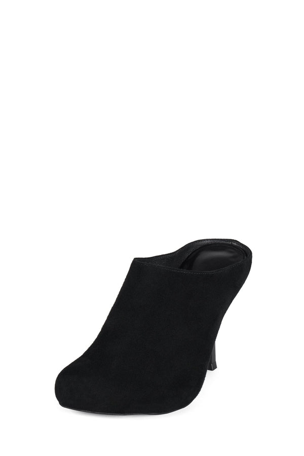 Jeffrey Campbell GOOD-FORM Heeled Mule Black Suede