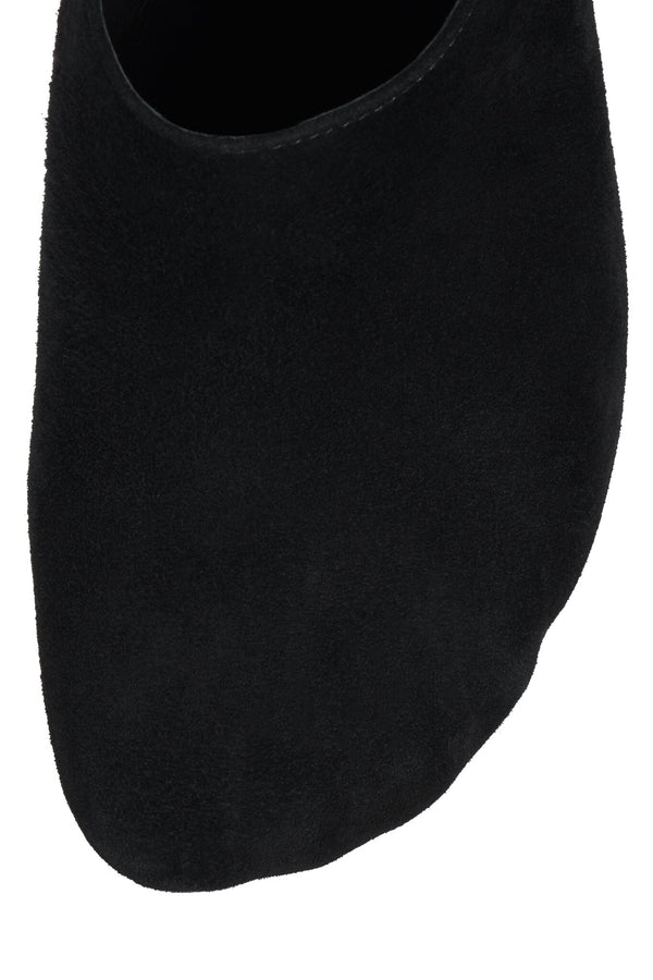 Jeffrey Campbell GOOD-FORM Heeled Mule Black Suede