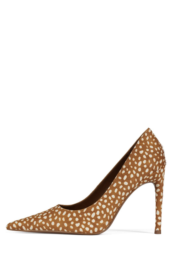jeffrey campbell GOODLUCK-F Pump Tan White Spot