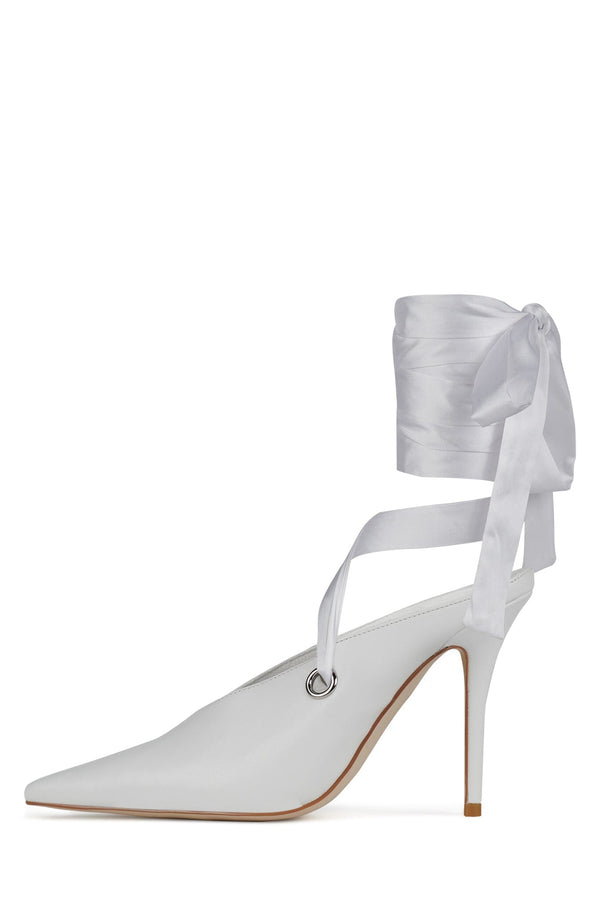 jeffrey campbell GRATEAU Heeled Mule White