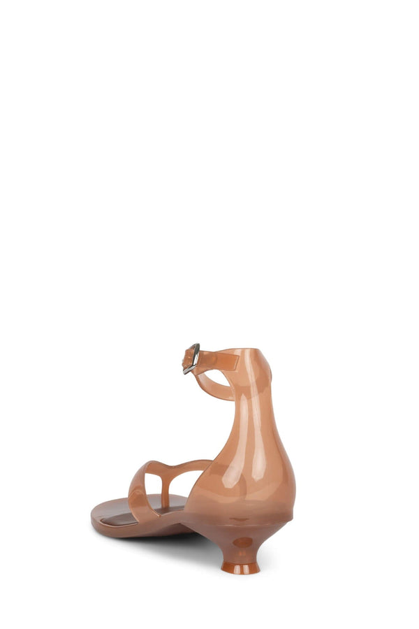 Jeffrey Campbell GUMMY-THG Heeled Sandal Caramel