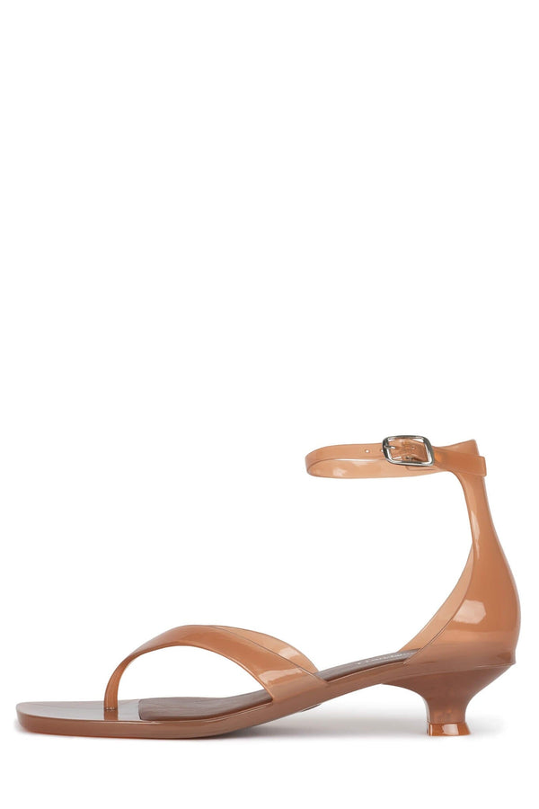 jeffrey campbell GUMMY-THG Heeled Sandal Caramel