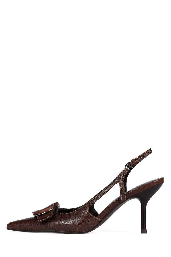 jeffrey campbell HANNIGAN Pump Brown Combo