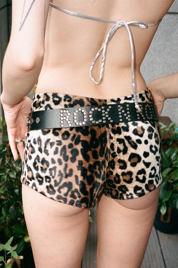 Jeffrey Campbell HARD-ROCK BELT Belt Black Pewter