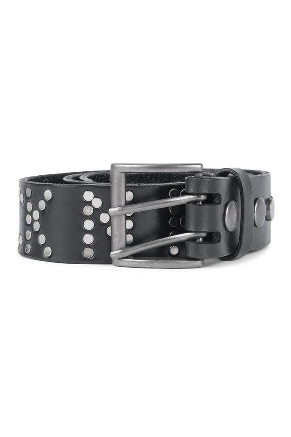 Jeffrey Campbell HARD-ROCK BELT Belt Black Pewter