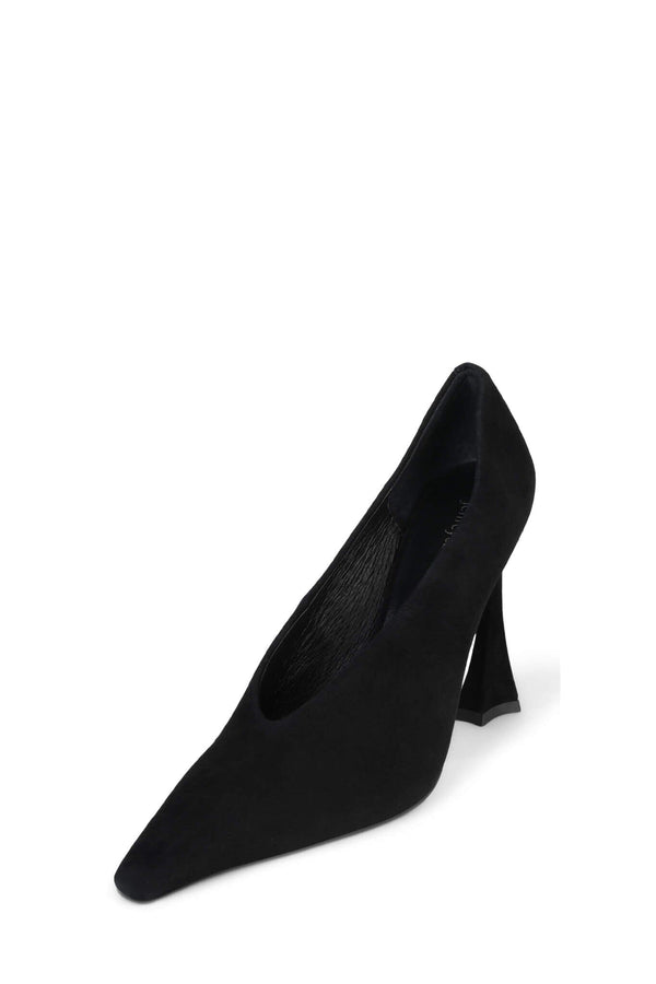 Jeffrey Campbell HINTS-HI Pump Black Suede