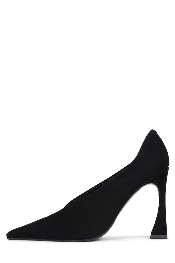 jeffrey campbell HINTS-HI Pump Black Suede